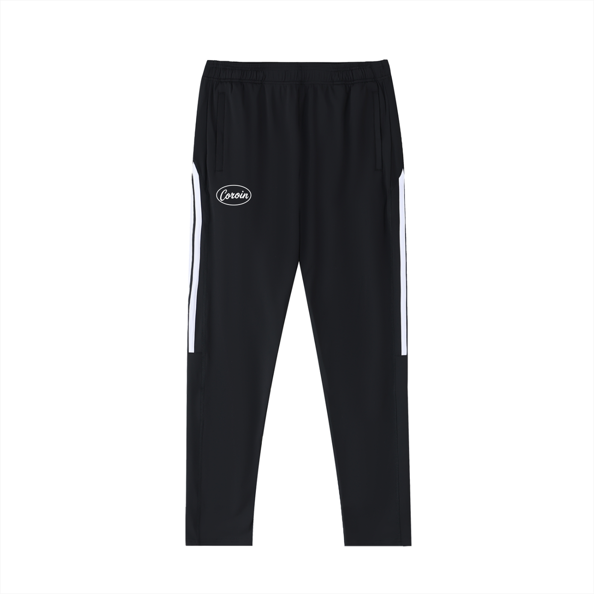 pants,mens,black,stripe,running